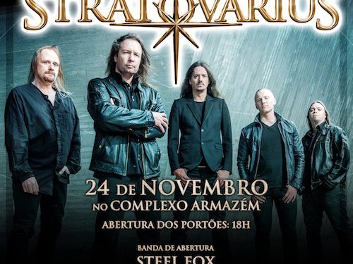 STRATOVARIUS: Banda fará 2 shows no Brasil em novembro