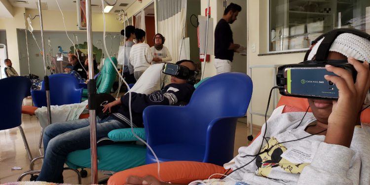 Empresário usa a realidade virtual para auxiliar no tratamento de crianças com câncer