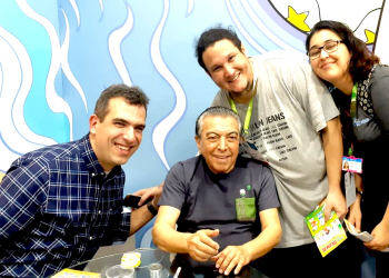 Bate papo com Maurício de Sousa sobre personagem da Turma da Mônica com doença rara