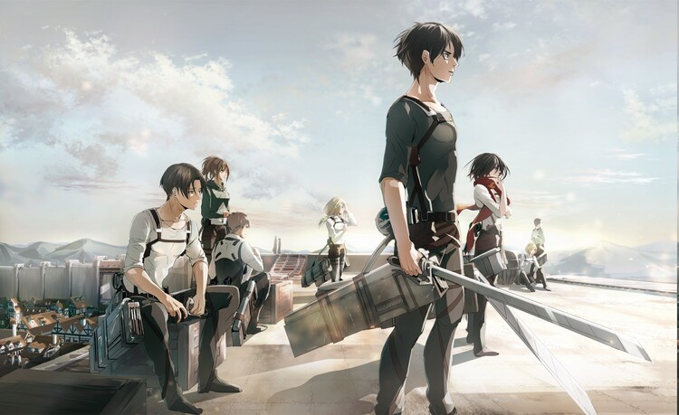 Imagem de attack on titan and shingeki no kyojin