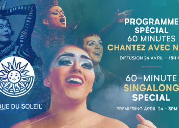 CIRQUE DU SOLEIL  CONVIDA SEUS FÃS PARA CANTAREM JUNTOS HOJE, SEXTA-FEIRA!