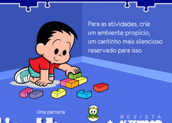 Instituto Mauricio de Sousa e Revista Autismo dão dicas de quarentena para autistas