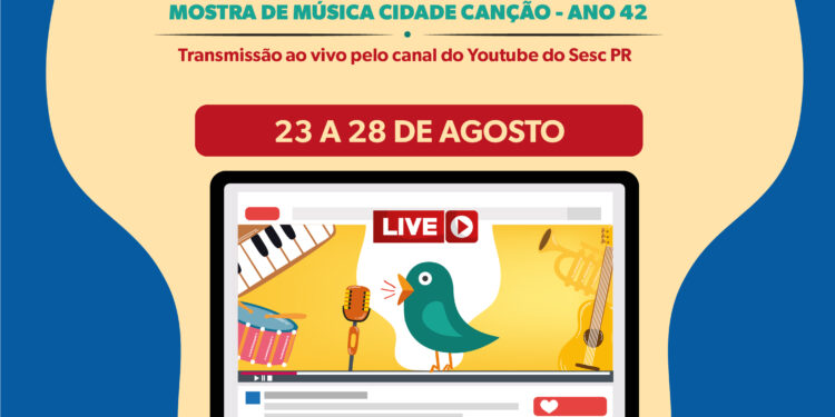 42ª edição do Femucic inicia nesta segunda-feira (23) em versão on-line