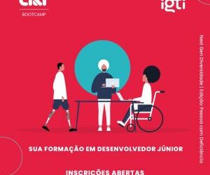 Programa gratuito de formação em TI para PCDs:  última semana de inscrições