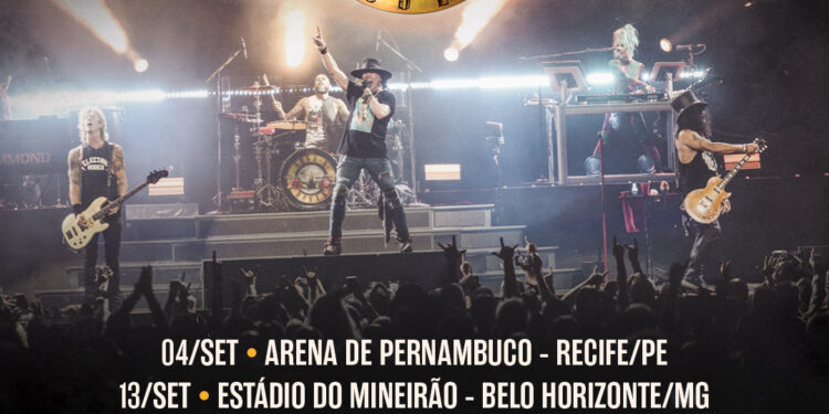 Guns N’ Roses: Datas e venda de ingressos