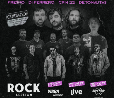 Vibra São Paulo recebe primeira edição do Festival Rock Session