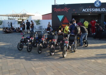 Acessibilidade da Cidade do Rock recebe número maior do que o esperado de PCDs confira os recursos que foram destaque do festival