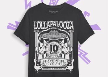 Lollapalooza Brasil: Camisa comemorativa de 10 anos é lançada