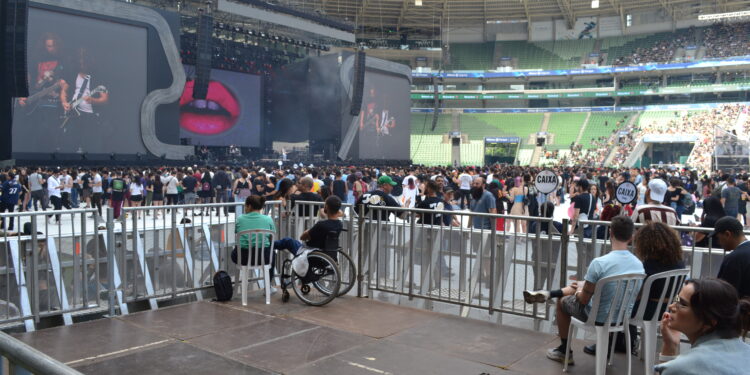 Acessibilidade GP WEEK: 30E se consolida no mercado Latino Americano e eleva o nível de acessibilidade em festivais após replicar estrutura do Mita Festival com excelência em uma arena esportiva.