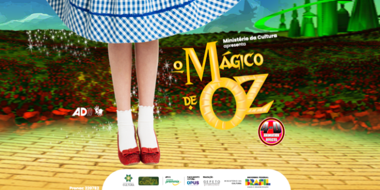 Vibra São Paulo: Com áudio descrição e Libras Apresentação do clássico “O Mágico de OZ” acontece de 18 a 20 de Fevereiro