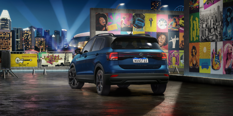 A The Town e a Volkswagen se uniram para celebrar uma parceria especial, apresentando uma versão exclusiva do SUV mais vendido do Brasil, o T-Cross The Town.