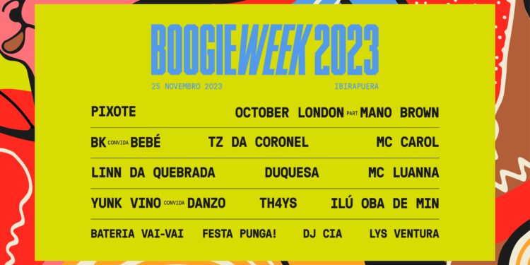 Título: Boogie Week: Um Festival de Celebração à Cultura Negra no Parque Ibirapuera