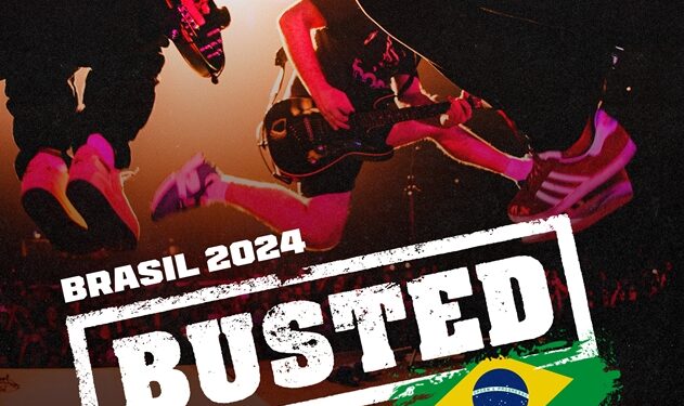 Busted: Banda de  Pop Punk Inglês Faz Primeira Apresentação no Brasil