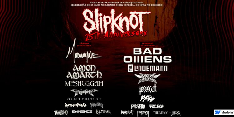 Contagem regressiva e acessibilidade Knotfest 2024