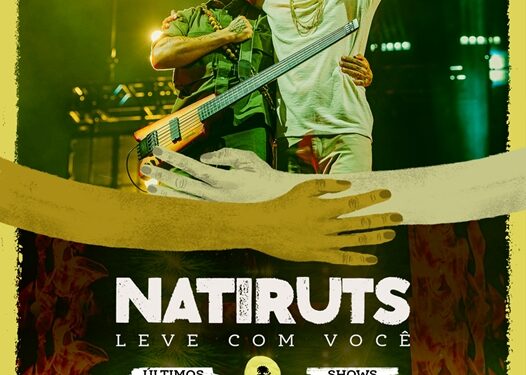 Natiruts prolonga despedida e anuncia novas datas da turnê “Leve com Você” após sucesso estrondoso pelo Brasil