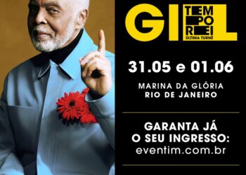Gilberto Gil anuncia shows extras da turnê Tempo Rei no Rio de Janeiro