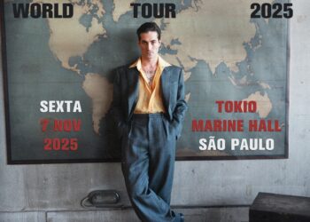 Damiano David anuncia turnê solo mundial com show único no Brasil em 2025