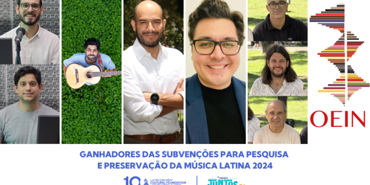 Seis Projetos de Preservação da Música Latina São Premiados com Subvenções de US$ 60 Mil