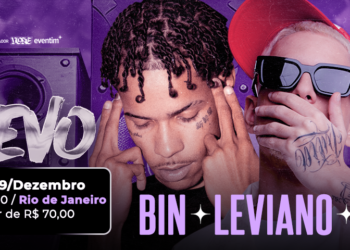 Vokevo estreia no Circo Voador com BIN, Borges e Leviano: uma noite de trap imperdível