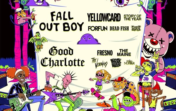 I Wanna Be Tour 2025: Line-up Inclui Fall Out Boy, Good Charlotte, Yellowcard e Mais; Confira as Datas e Detalhes