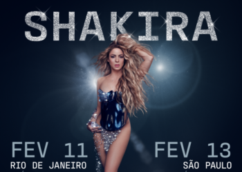 Shakira Retorna ao Brasil com Turnê Mundial e Show Inédito no Estádio Nilton Santos