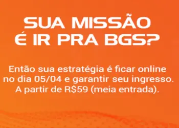 BGS: Começam as Vendas