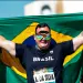 Brasil conquista 10ª medalha de ouro na madrugada desta quarta-feira, 13, no Mundial de Atletismo, em Dubai