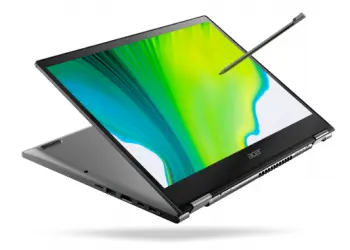 Acer aprimora sua série de notebooks conversíveis Spin