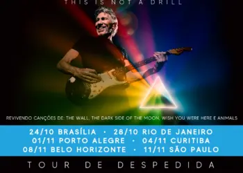 Turnê de despedida de Roger Waters chega ao Brasil – Confira as datas e locais