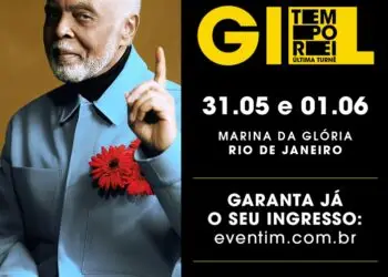 Gilberto Gil anuncia shows extras da turnê Tempo Rei no Rio de Janeiro