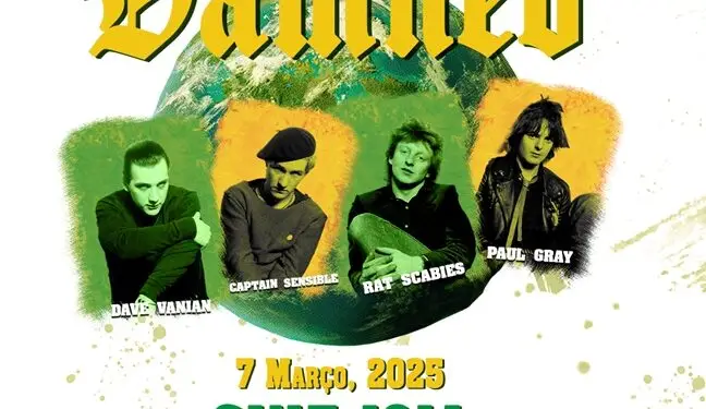The Damned retorna ao Brasil com show solo em São Paulo e participação na turnê do The Offspring