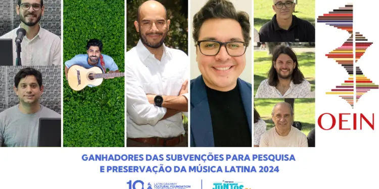 Seis Projetos de Preservação da Música Latina São Premiados com Subvenções de US$ 60 Mil