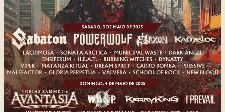 Knocked Loose Faz Estreia no Brasil com Show Explosivo no Bangers Open Air