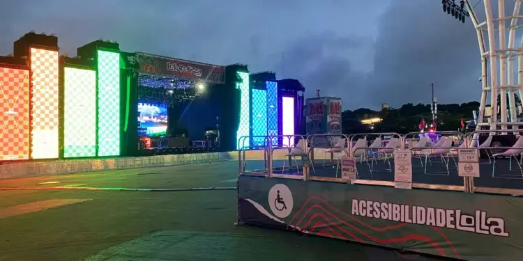Acessibilidade Lollapalooza 2025: Confira como foi o evento teste