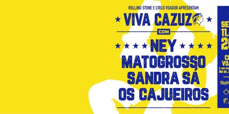 “Viva Cazuza!”: Circo Voador Recebe Homenagem Emocionante com Lendas da Música Bras