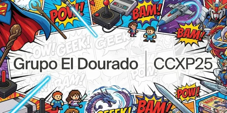 Gigante do food service na CCXP25: Grupo El Dourado assume a praça de alimentação que se destaca pela agilidade e alto padrão de serviço.”